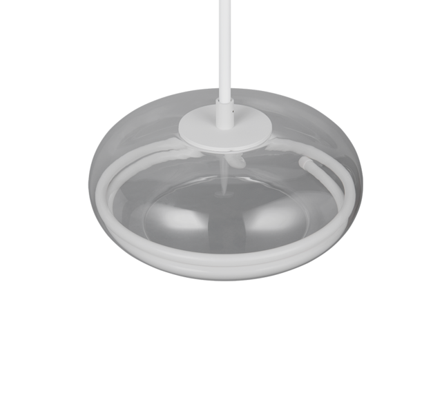 Trio Lighting Trio TARSIA hanglamp | 1x LED 25W 3500Lm 4000K | chroom | Ø 40 cm | IP20 | 150 cm