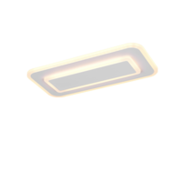 Trio RIVA LED ceiling light | chrome | IP20