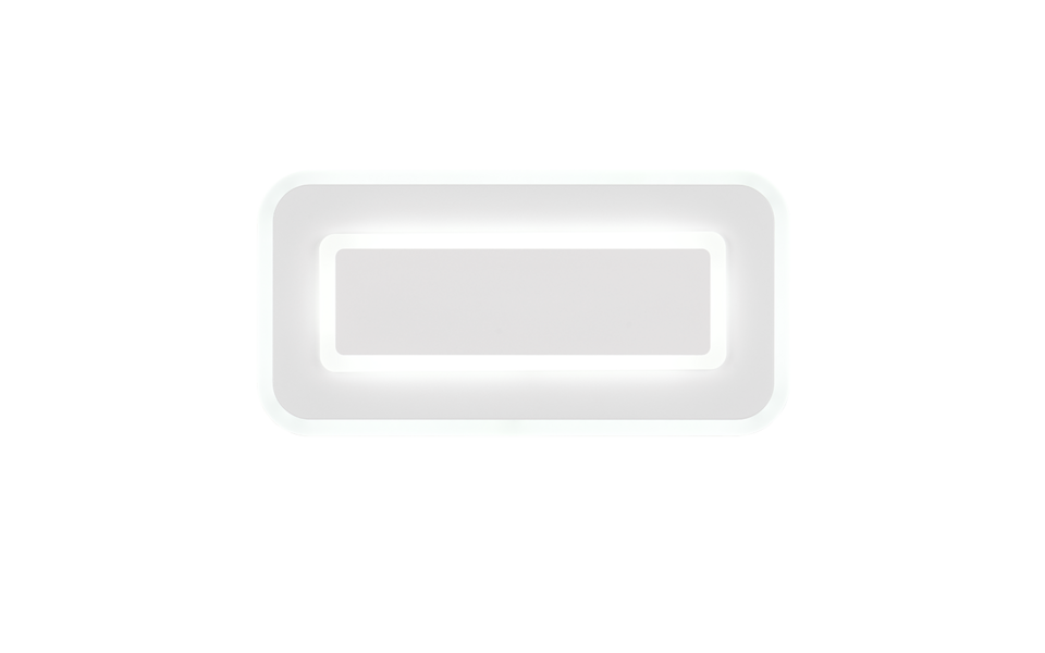Trio Lighting Trio RIVA plafondlamp | LED | wit mat | 40 x 20 cm | IP20 | 1x 14W | 1500 lm | 2700-6500K | dimbaar Trio Lighting Trio RIVA plafondlamp | LED | wit mat | 40 x 20 cm | IP20 | 1x 14W | 1500 lm | 2700-6500K | dimbaar