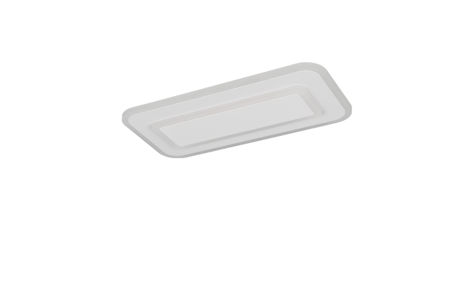 Trio Lighting Trio RIVA LED ceiling light | 1x 14W 1680 lm 2700-6500K | chrome | IP20 | 4.5 cm