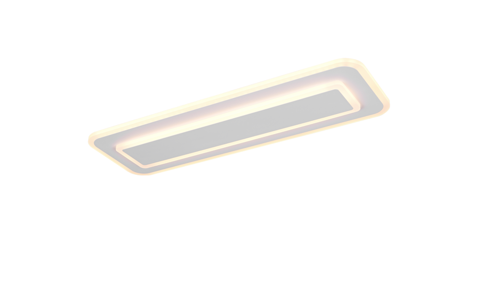 Trio Lighting Trio RIVA LED ceiling light | 1x 21W 2520 lm 2700-6500K | chrome | IP20 | 4.5 cm
