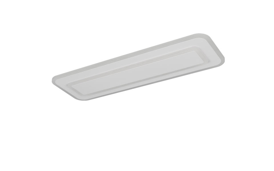 Trio Lighting Trio RIVA LED ceiling light | 1x 21W 2520 lm 2700-6500K | chrome | IP20 | 4.5 cm