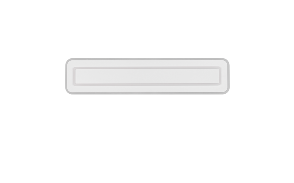 Trio Lighting Trio RIVA plafondlamp | LED | wit mat | 90 x 20 cm | IP20 | 1x 35W | 4100 lm | 2700-6500K | dimbaar