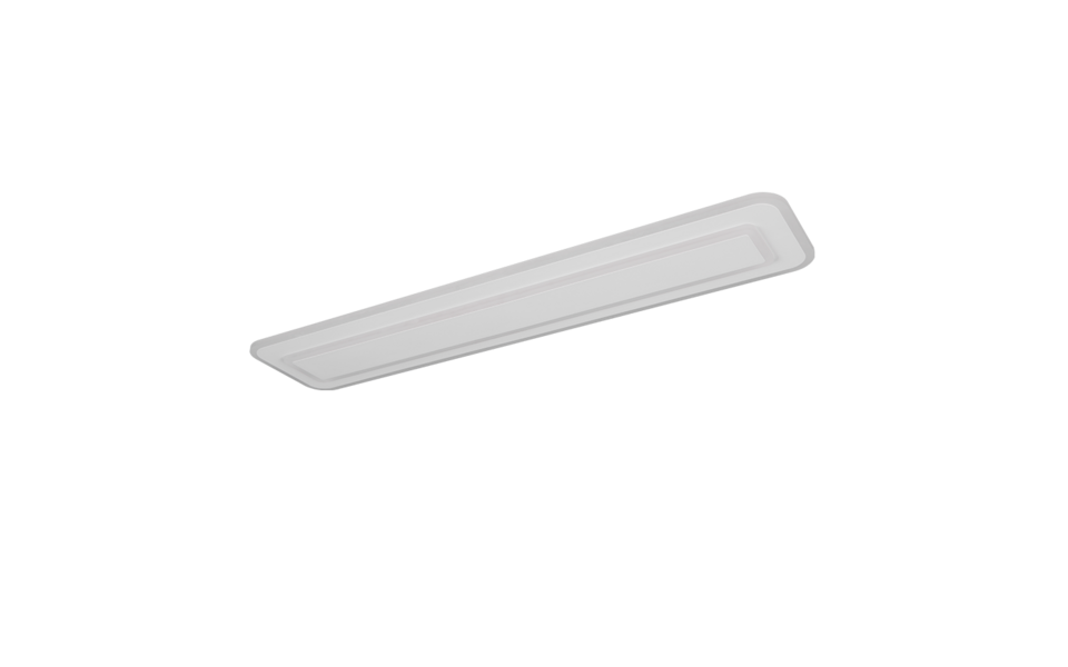 Trio Lighting Trio RIVA plafondlamp | LED | wit mat | 90 x 20 cm | IP20 | 1x 35W | 4100 lm | 2700-6500K | dimbaar