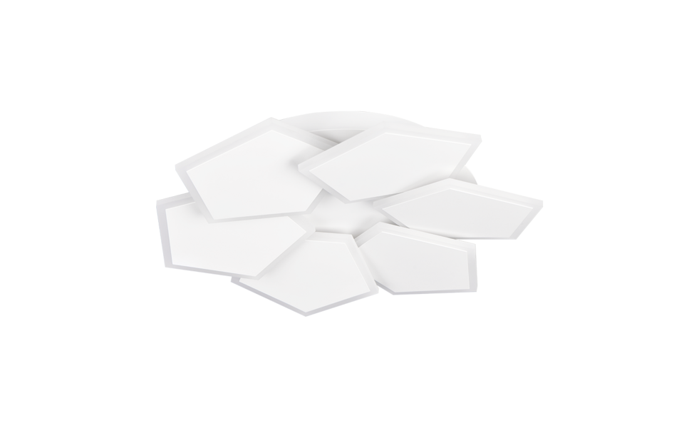 Trio Lighting Trio ZAYA LED ceiling light | 1x 36W 4500 lm 2700-6500K | chrome | IP20 | 8 cm Trio Lighting Trio ZAYA LED ceiling light | 1x 36W 4500 lm 2700-6500K | chrome | IP20 | 8 cm