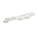 Trio Lighting Trio ZAYA LED ceiling light | 1x 36W 4500 lm 2700-6500K | chrome | IP20 | 4.5 cm