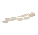 Trio Lighting Trio ZAYA LED ceiling light | 1x 36W 4500 lm 2700-6500K | mocha brown | IP20 | 4.5 cm