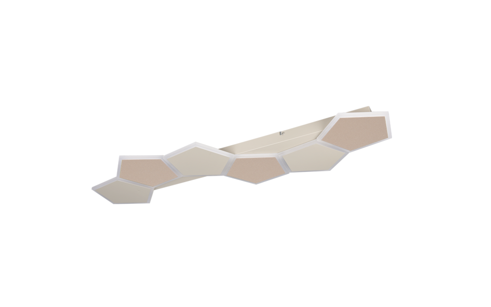 Trio Lighting Trio ZAYA LED ceiling light | 1x 36W 4500 lm 2700-6500K | mocha brown | IP20 | 4.5 cm