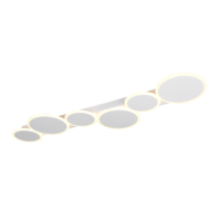Trio OVELA LED ceiling light | chrome | IP20 Trio OVELA LED ceiling light | chrome | IP20
