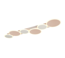 Trio Lighting Trio OVELA plafondlamp | LED | koffie | 100 x 30,5 cm | IP20 | 1x 34W | 3900 lm | 2700-6500K | dimbaar