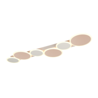 Trio OVELA plafondlamp | LED | koffie | 100 x 30,5 cm | IP20