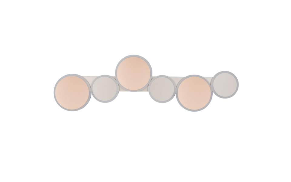Trio Lighting Trio OVELA LED ceiling light | 1x 36W 4500 lm 2700-6500K | mocha brown | IP20 | 4.5 cm