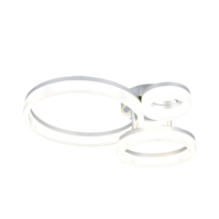 Trio MOVA plafondlamp | LED | chroom | 51 x 40,5 cm | IP20