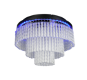 Trio Lighting Trio VONO plafondlamp | LED | mat zwart | Ø 40 cm | IP20 | 17W,3W | 1900 lm, 1x 360 lm | 2700-6500K
