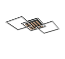 Trio Lighting Trio ZARO ceiling light | black | IP20 | 8.5 cm
