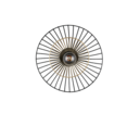 Trio Lighting Trio LAURIS ceiling light | 1x E27 max 40W | black | Ø 30 cm | IP20 | 11.5 cm