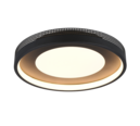 Trio Lighting Trio SOLEA ceiling light | 37W | black | Ø 40 cm | IP20 | 7.5 cm