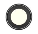 Trio Lighting Trio SOLEA ceiling light | 37W | black | Ø 40 cm | IP20 | 7.5 cm