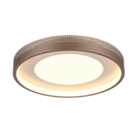 Trio SOLEA ceiling light | LED | mocha brown | Ø 40 cm | IP20