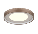 Trio Lighting Trio SOLEA ceiling light | 37W | mocha brown | Ø 40 cm | IP20 | 7.5 cm
