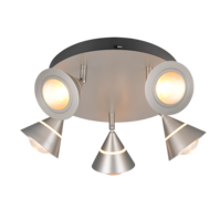 Trio ROMEO plafondlamp | LED | nikkel mat | Ø 30 cm | IP20 Trio ROMEO plafondlamp | LED | nikkel mat | Ø 30 cm | IP20