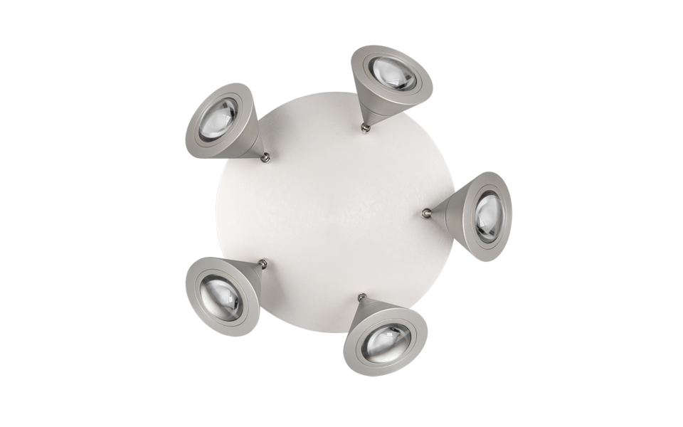 Trio Lighting Trio ROMEO LED ceiling light | 5x 7W 820 lm 4000K | Ø 20 cm | IP20 | 16.5 cm