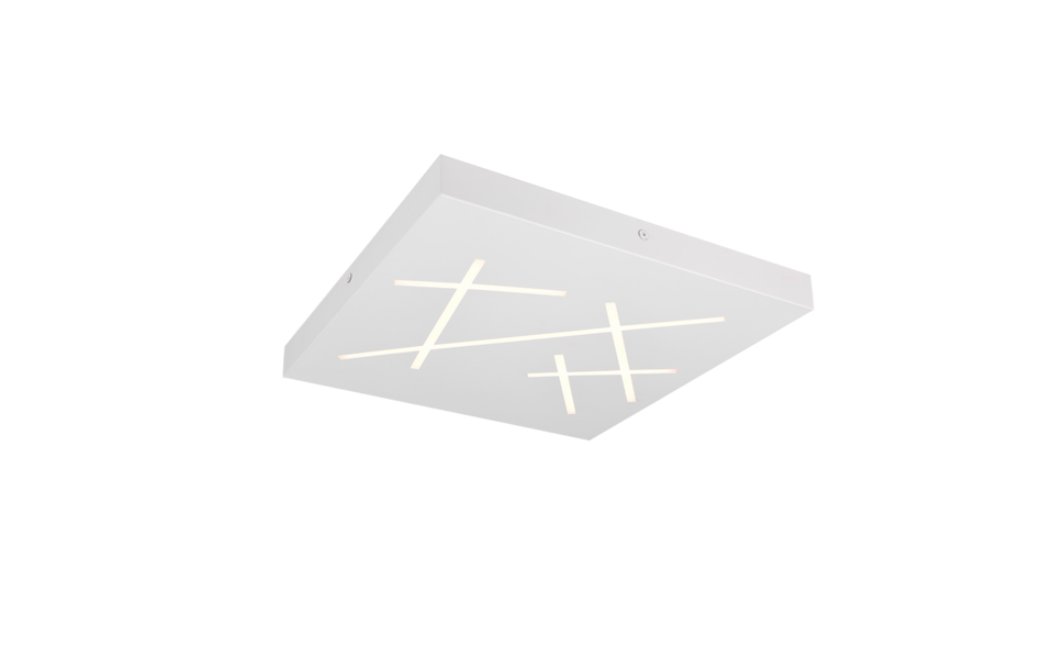 Trio Lighting Trio SNIP ceiling light | 24W | chrome | Ø 50 cm | IP20 | 5 cm