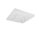 Trio Lighting Trio SNIP ceiling light | 24W | chrome | Ø 50 cm | IP20 | 5 cm