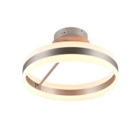 Trio DIOS plafondlamp | LED | nikkel mat | Ø 40 cm | IP20 Trio DIOS plafondlamp | LED | nikkel mat | Ø 40 cm | IP20