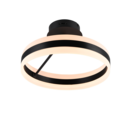Trio Lighting Trio DIOS ceiling light | 22W | black | Ø 40 cm | IP20 | 24 cm