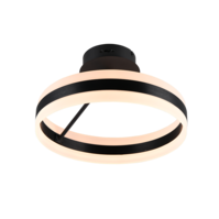 Trio DIOS ceiling light | LED | black | Ø 40 cm | IP20