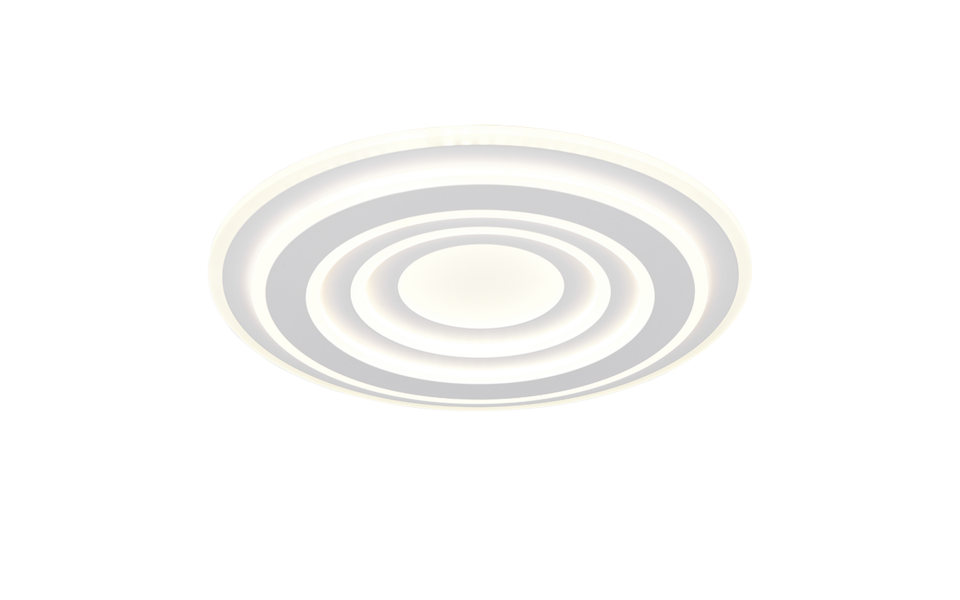 Trio Lighting Trio COSTA ceiling light | 60W | chrome | Ø 48 cm | IP20 | 5.5 cm Trio Lighting Trio COSTA ceiling light | 60W | chrome | Ø 48 cm | IP20 | 5.5 cm