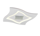 Trio Lighting Trio KLINT plafondlamp | LED | wit mat | 50 x 50 cm | IP20 | 1x 21W | 2350 lm | 2700-6500K | dimbaar