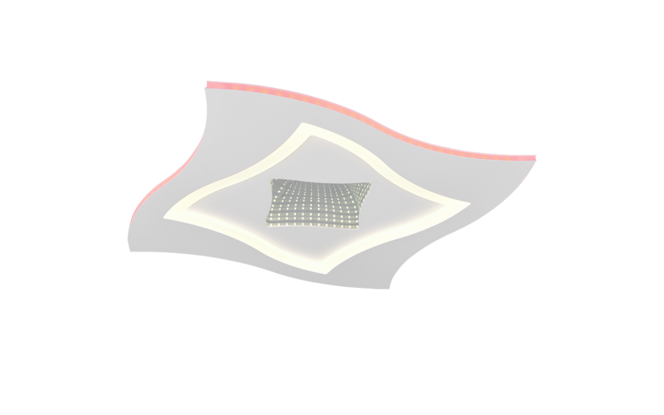 Trio Lighting Trio KLINT ceiling light | 40W | chrome | Ø 50 cm | IP20 | 6 cm Trio Lighting Trio KLINT ceiling light | 40W | chrome | Ø 50 cm | IP20 | 6 cm
