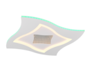 Trio Lighting Trio KLINT ceiling light | 40W | chrome | Ø 50 cm | IP20 | 6 cm