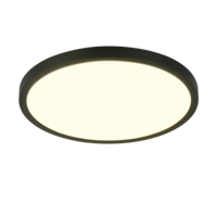 Trio DRACO ceiling light | LED | black | Ø 40 cm | IP20