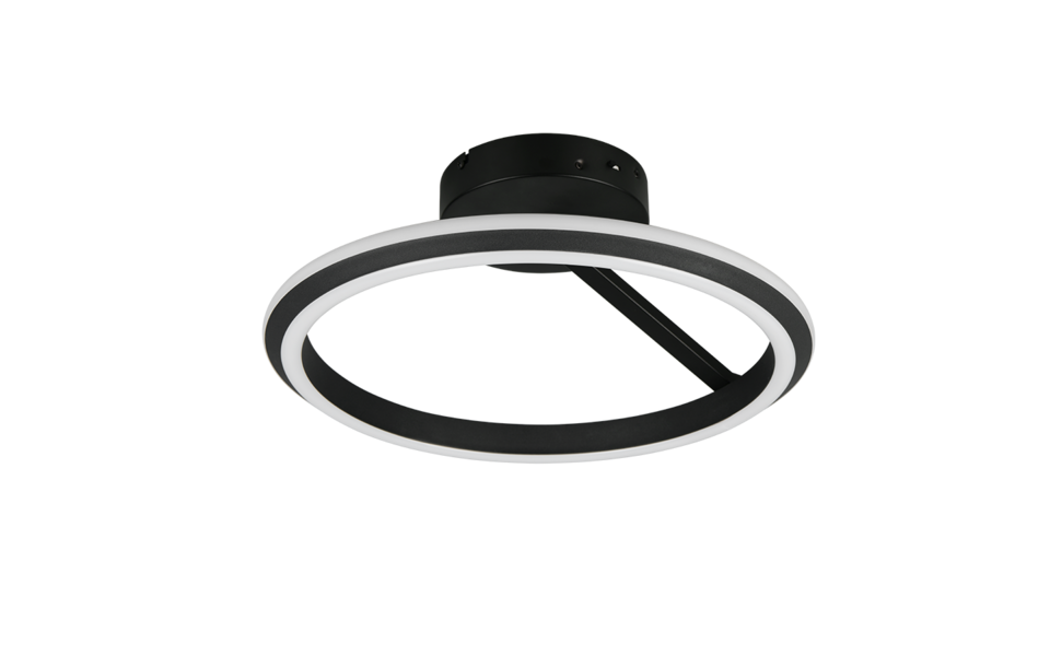 Trio Lighting Trio AMADOR ceiling light | 35W | black | Ø 45 cm | IP20 | 18 cm