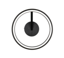 Trio Lighting Trio AMADOR ceiling light | 35W | black | Ø 45 cm | IP20 | 18 cm