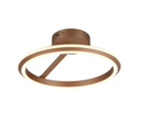 Trio Lighting Trio AMADOR plafondlamp | LED | koffie | Ø 45 cm | IP20 | 1x 34W | 4000 lm | 2300+3000+4000K | dimbaar