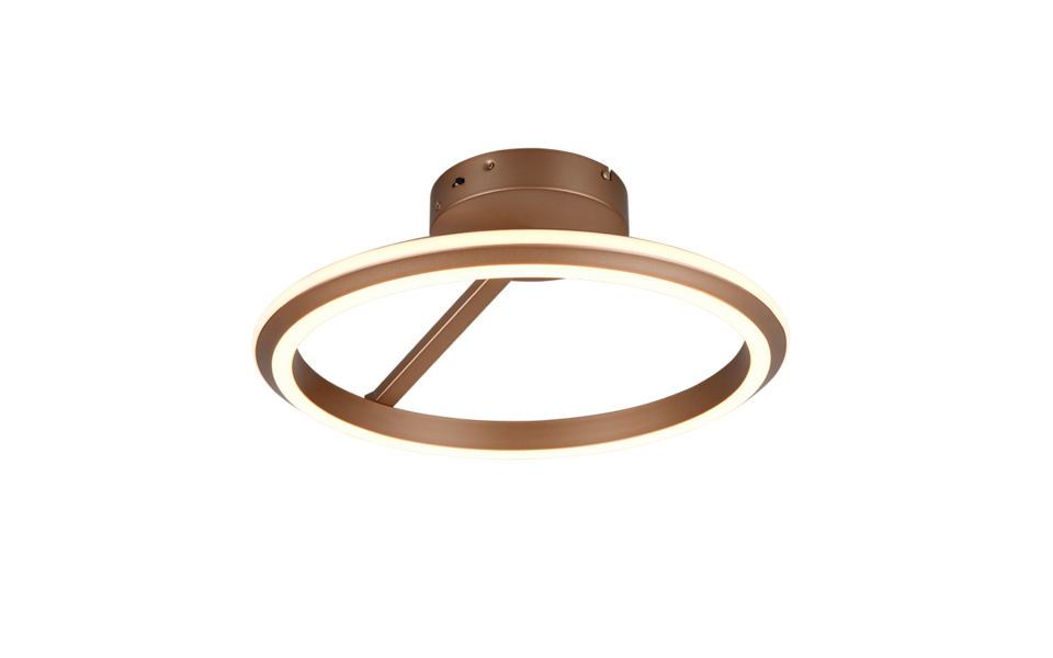 Trio Lighting Trio AMADOR ceiling light | 35W | mocha brown | Ø 45 cm | IP20 | 18 cm