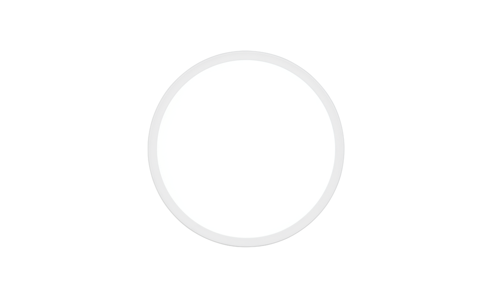 Trio Lighting Trio JOKO ceiling light | 18W | white | Ø 29 cm | IP20 | 3 cm