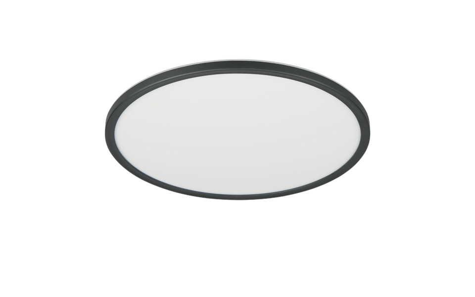 Trio Lighting Trio JOKO plafondlamp | LED | zwart | Ø 42 cm | IP20 | 1x 22W | 2700 lm | 2700-6500K | dimbaar