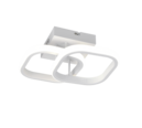 Trio Lighting Trio KASIA ceiling light | 8W | chrome | Ø 24 cm | IP20 | 10.5 cm