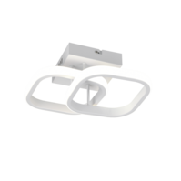 Trio KASIA ceiling light | LED | chrome | Ø 24 cm | IP20 Trio KASIA ceiling light | LED | chrome | Ø 24 cm | IP20