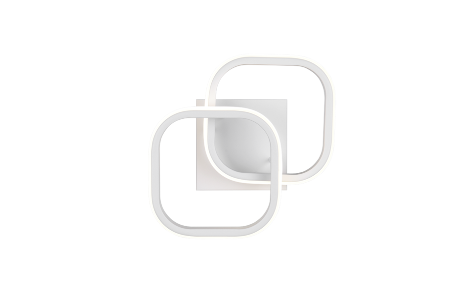 Trio Lighting Trio KASIA plafondlamp | LED | wit mat | 24 x 24 cm | IP20 | 1x 7W | 850 lm | 4000K Trio Lighting Trio KASIA plafondlamp | LED | wit mat | 24 x 24 cm | IP20 | 1x 7W | 850 lm | 4000K