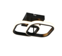 Trio Lighting Trio KASIA ceiling light | 8W | black | Ø 24 cm | IP20 | 10.5 cm