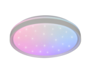 Trio Lighting Trio SOLIT ceiling light | 16W | chrome | Ø 39 cm | IP20 | 7 cm