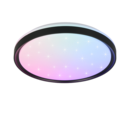 Trio Lighting Trio SOLIT ceiling light | 16W | black | Ø 39 cm | IP20 | 7 cm