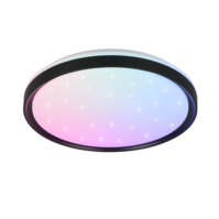 Trio SOLIT plafondlamp | LED | mat zwart | Ø 39 cm | IP20 Trio SOLIT plafondlamp | LED | mat zwart | Ø 39 cm | IP20