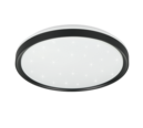 Trio Lighting Trio SOLIT ceiling light | 16W | black | Ø 39 cm | IP20 | 7 cm